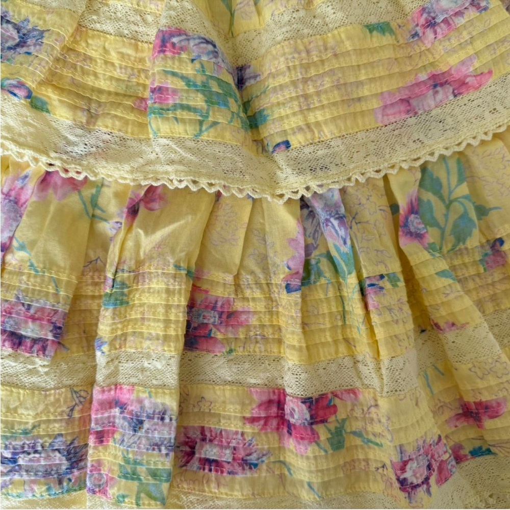 Love Shack Fancy Azaela Mini Skirt - Picture 3 of 4